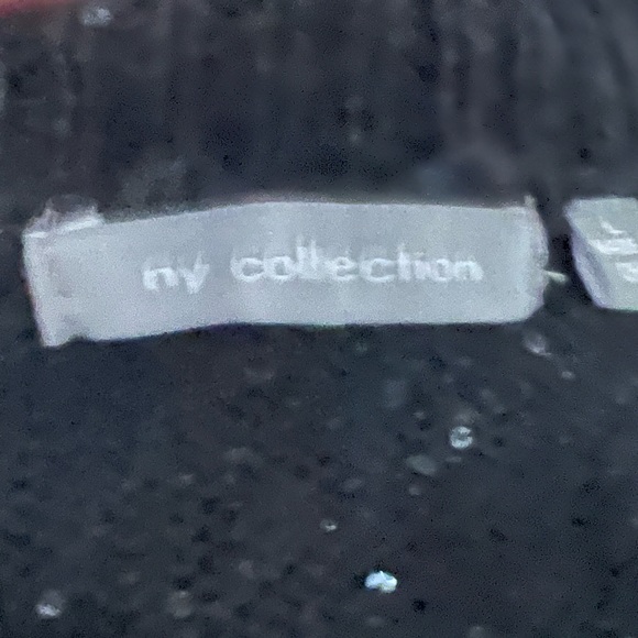 Bolero Style shrug sweater Black with a light smattering of Sparkling sequins - Picture 8 of 9